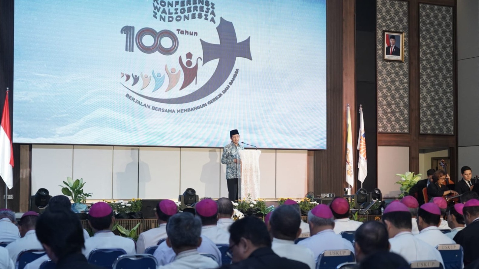 100 Tahun KWI, Menag Harap Gereja Katolik Jadi Pelopor Bangun Persaudaraan