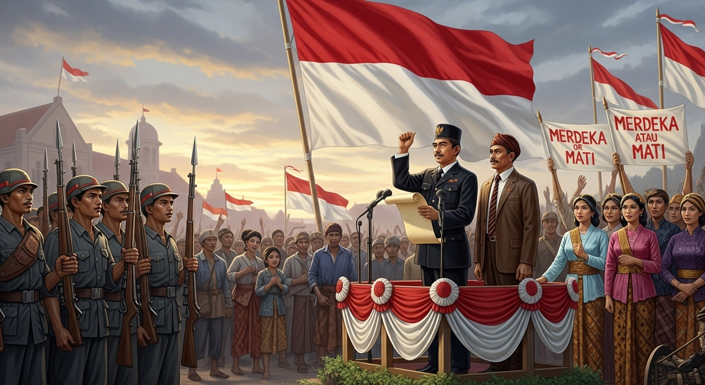 Narasi Salah Kaprah Sejarah Kemerdekaan Indonesia